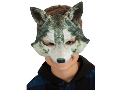 polomaska sedivy vlk