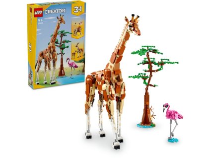 lego creator 3 v 1 31150 divoka zvirata ze safari