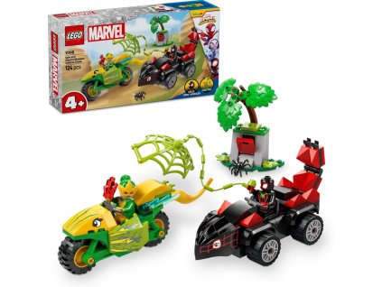 lego marvel spidey a jeho uzasni pratele 11198 spin electro a honicka s dinosaurim vozidlem 5702017814797