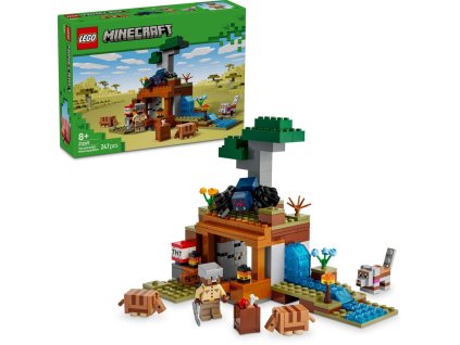 lego minecraft 21269 vyprava do dolu a pasovec 5702017815435
