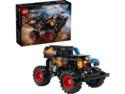 lego technic 42219 monster jam grave digger ohen a led