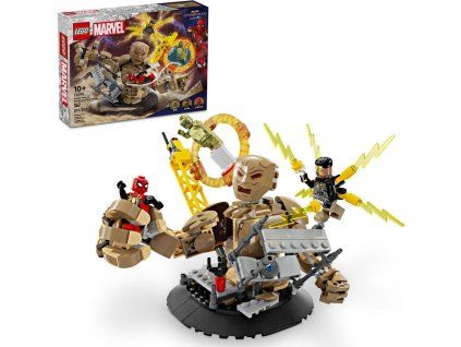 lego marvel 76280 spider man vs sandman posledni bitva