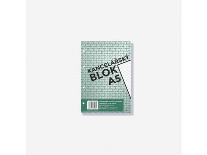 Kancelářský blok A5 čtvereček