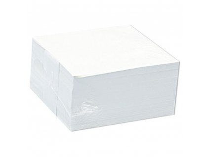 VK070 Kostka bílá nelepená - výplň do krabiček