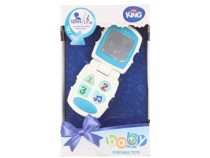 ds85678726 baby telefon modry na baterie 0