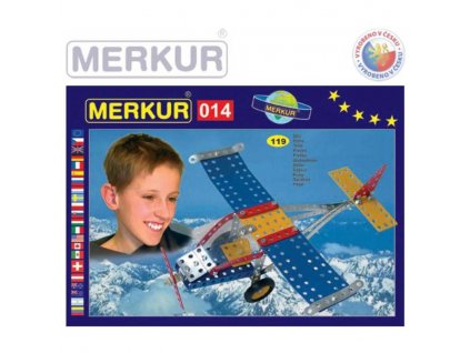 merkur 014 letadlo kovova stavebnice