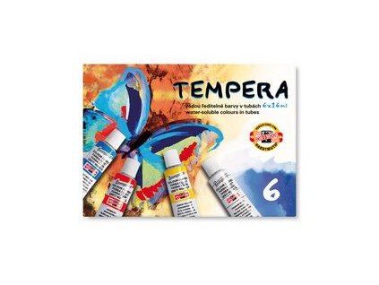 souprava temperovych barev 6 barev 8593540015129