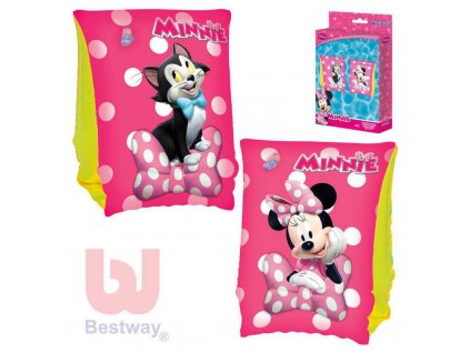 bestway rukavky detske nafukovaci 25x15cm minnie na plavani do vody