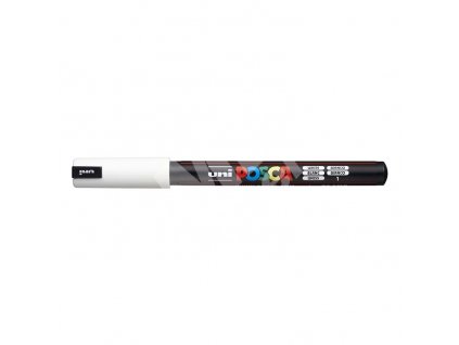 akrylovy popisovac uni posca pc 1mr 0 7 mm bily