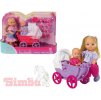 ds21235491 simba evicka panenka set s kocarkem a doplnky 2 druhy 0