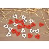 dekorativni plstena srdicka sada 24 ks