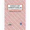 Dodací list - daňový doklad A5 - PT140
