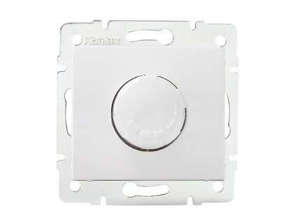 DOMO Otočný stmívač 500W s filtrem - bílá