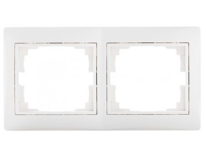DOMO Dvojnásobný horizontální rámeček - bílá