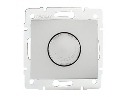 DOMO Otočný stmívač 500W s filtrem - stříbrná
