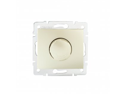 DOMO Stmívač otočný LED 3 - 100W - perleťově bílá