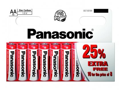 Baterie Panasonic R6RZ/10HH Zinc.