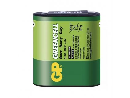 Baterie GP - 3R12 Greencell (4,5V)