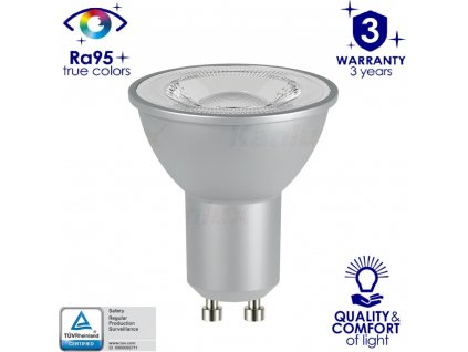 5946 led zarovka iq led gu10 7w s3 nw kanlux 29807