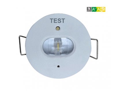 8796 gatrion led emergency 3h 1w cw greenlux gxno062