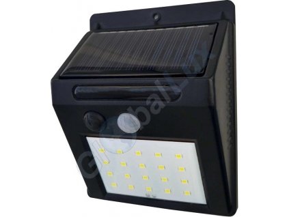 9843 led svitidlo ema solar pir 20led greenlux gxso002