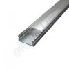10257 led profil surface 1 s cirym difuzorem stribrny