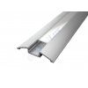 10311 led profil surface 4 s cirym difuzorem stribrny
