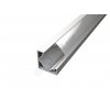 10353 led profil corner 1 s mlecnym difuzorem bily