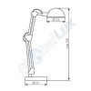 1215 1 stolni lampicka pixa kt 40 b kanlux 19301