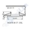 1323 1 vestavne svitidlo morta b ct dsl50 sr kanlux 22112