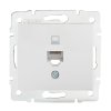 DOMO Datová zásuvka (RJ45Cat 5e Jack) - bílá