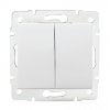 LOGI Dvojité tlačítko - 1/0 + 1/0 - bílá