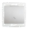 LOGI Schodišťový vypínač - č. 6 - stříbrná