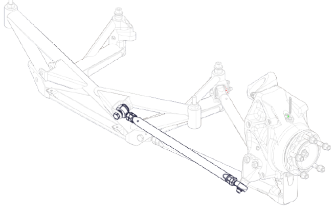 E23 TRACK ROD REAR C3 Rally2