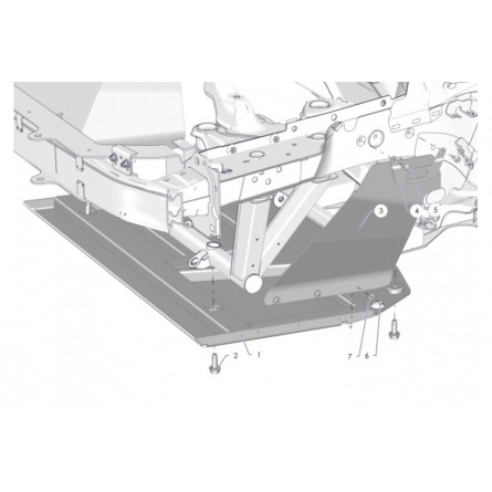 R6A FRONT UNDERSHIELD R2