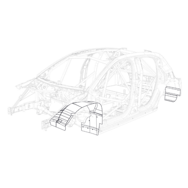 R6C WHEEL ARCHES C3 Rally2