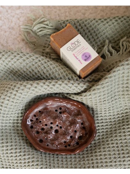 Keramická mýdlenka na přírodní mýdlo