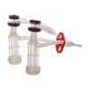 2343 gruppo di mungitura per pecore in silicone con collettore universale