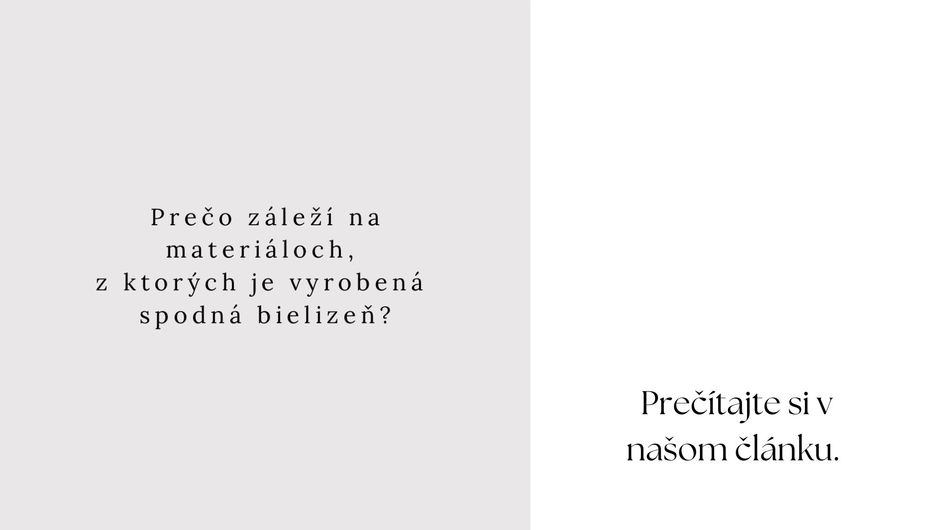 Dolezitost materialov - clanok