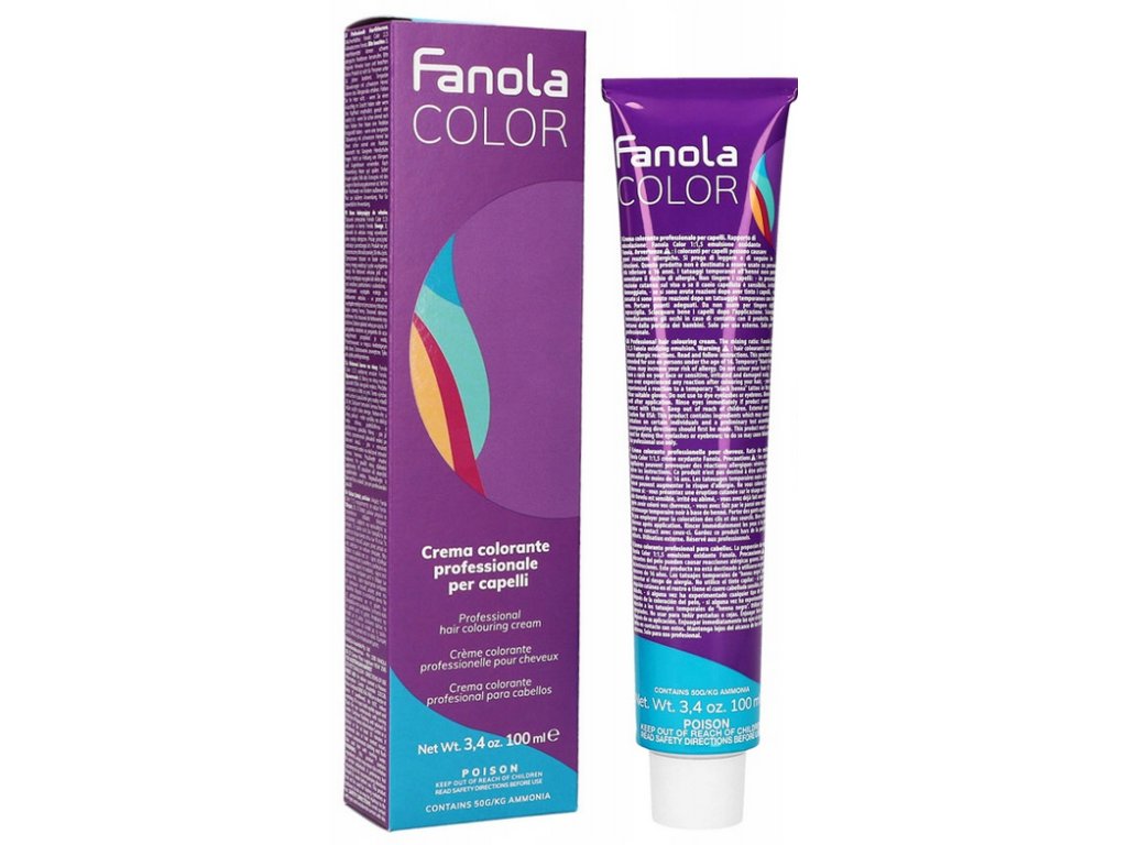 Screenshot 2025 10 03 at 12 36 12 FANOLA 8.34 CREMA COLORE BARVA NA VLASY 100ML profesionální trvanlivá za 95.00CZK Allegro