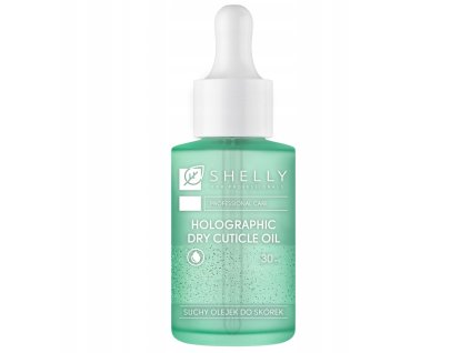 Holograficky olej na nehtovou kuzicku a nehty Shelly 30 ml Vyzivujici