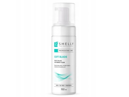 Zmekcujici pena na nohy Shelly Tekutina na zrohovatelost 150 ml
