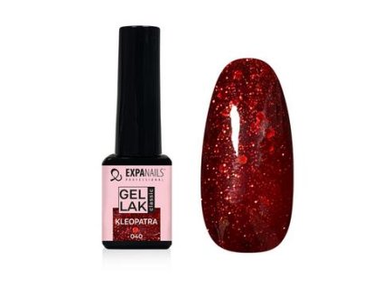 GL040 UV/LED Gel lak - Kleopatra třpyt - 5 ml
