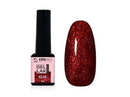 GL041 UV/LED Gel lak - Kija třpyt - 5 ml  TPO FREE