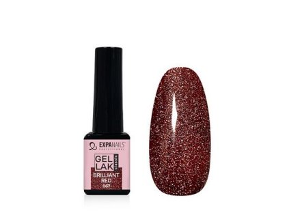 GL067 UV/LED Gel lak - Brilliant Red - 5 ml  TPO FREE