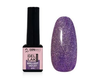 GL072 UV/LED Gel lak - Brilliant Violet - 5 ml  TPO FREE