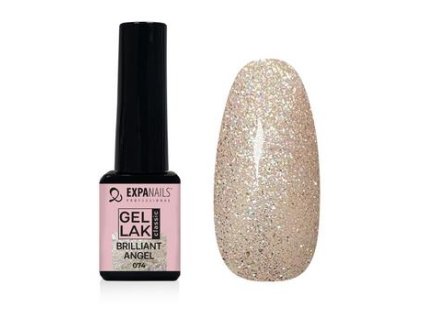 GL074 UV/LED Gel lak - Brilliant Angel, 5 ml