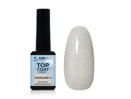 UV/LED gel Top coat effect - Diamond 1 - 11 ml  TPO FREE