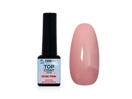 UV gel Top coat color - Rose Pink 5 ml