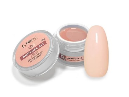UV/LED gel modelovací - Akrygel 2v1 Nude 15g  TPO FREE